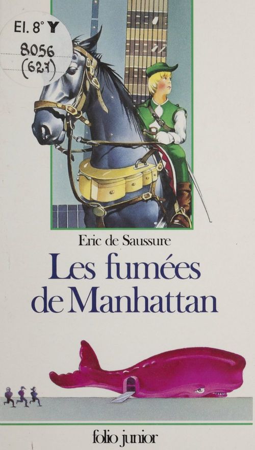 Couverture ebook de Les Fumées de Manhattan, de Saussure/Boussot