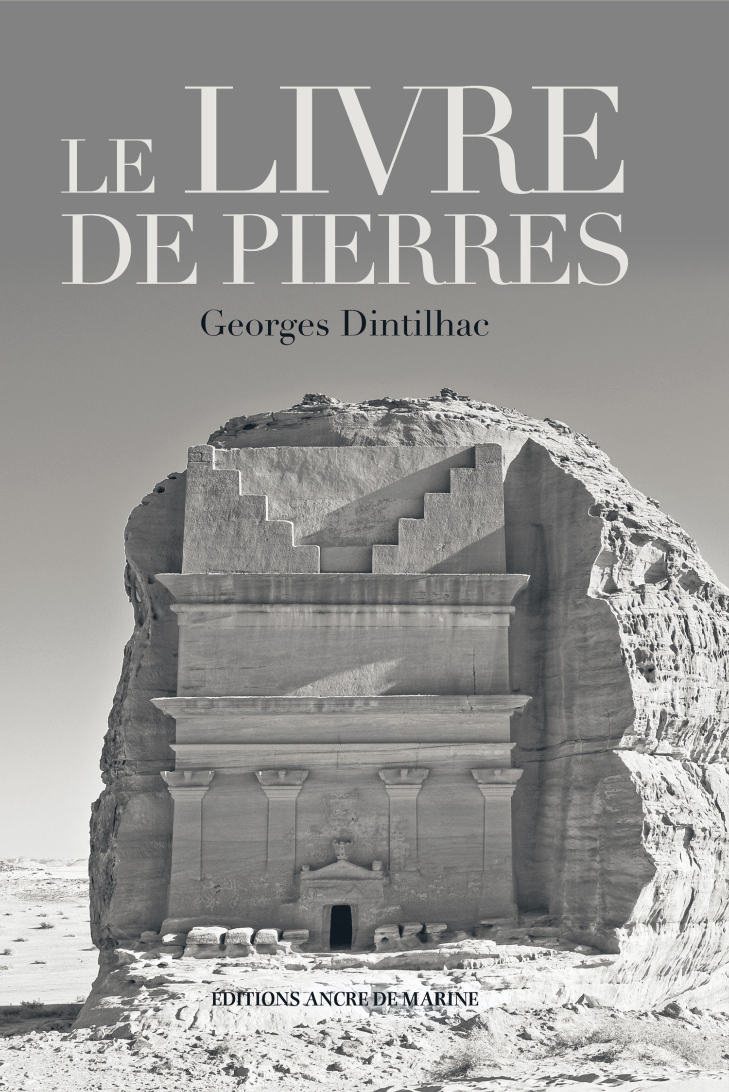 Couverture ebook de Le Livre de Pierres, de Georges Dinthillac