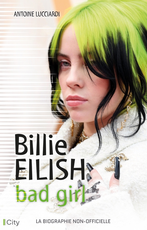 Couverture ebook de Billie Eilish, de Antoine Lucciardi