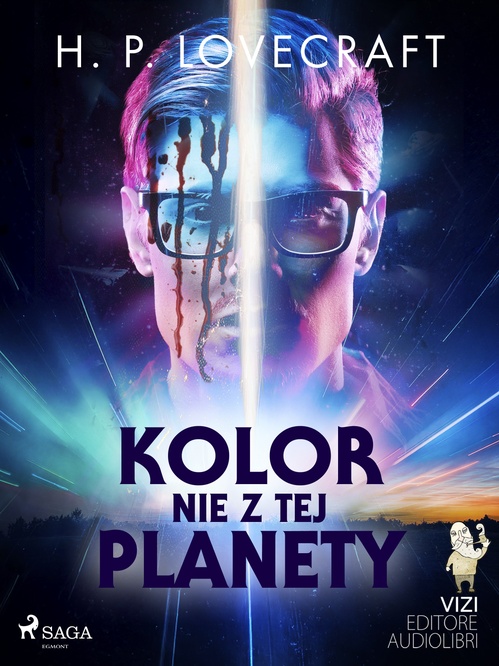 ebook cover of Kolor nie z tej planety, by H. P. Lovecraft