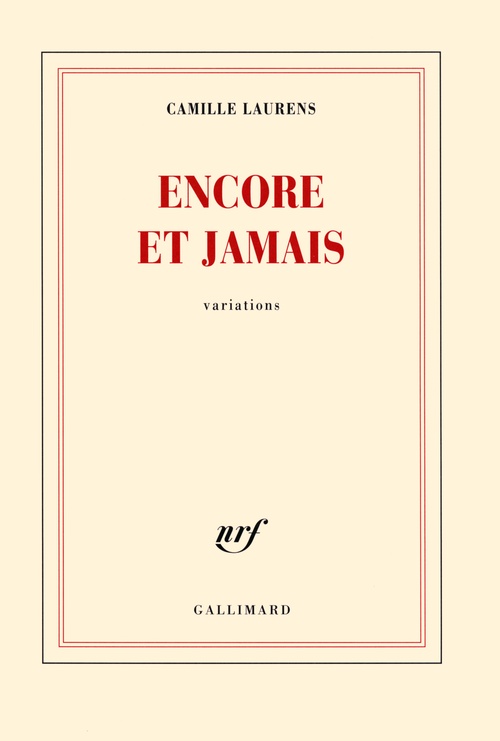 ebook cover of Encore et jamais. Variations, by Camille Laurens