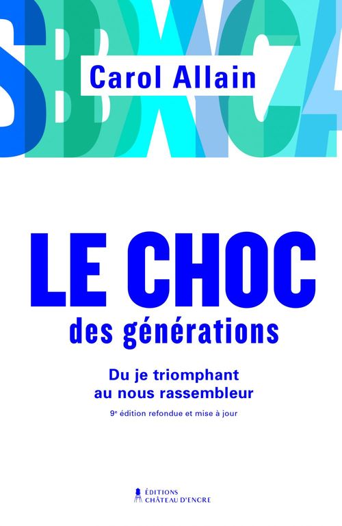 ebook cover of Le Choc des générations, by Carol Allain