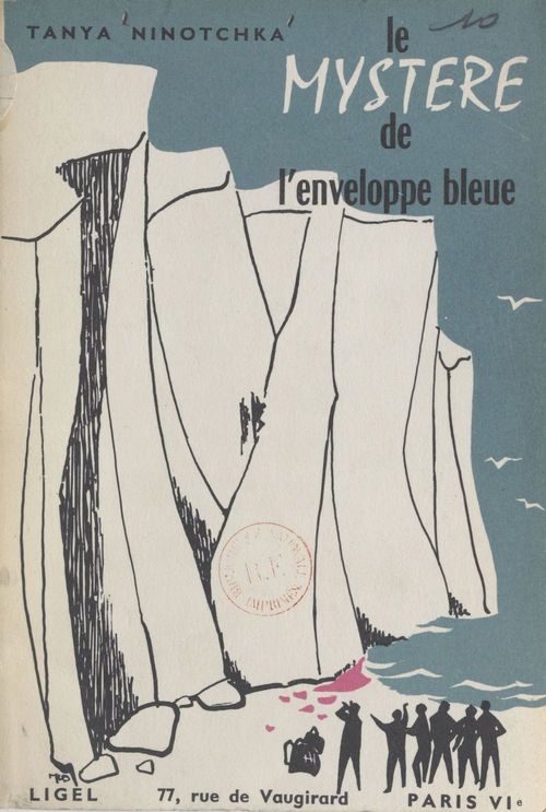 Couverture ebook de Le mystère de l'enveloppe bleue, de Tanya Ninotchka