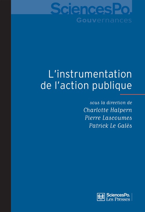 Couverture ebook de L'instrumentation de l'action publique, de Collectif