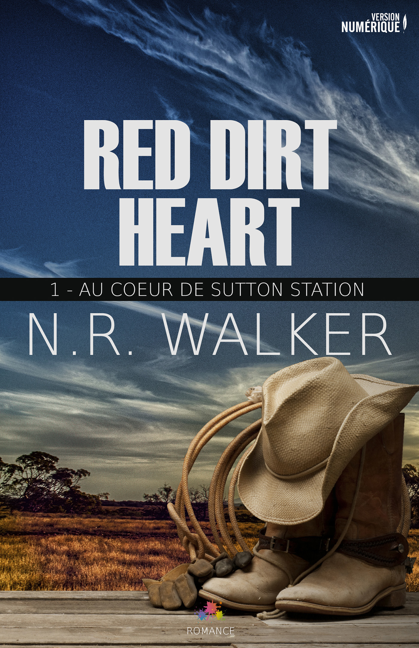 ebook cover of Au coeur de Sutton Station, by N. R. Walker