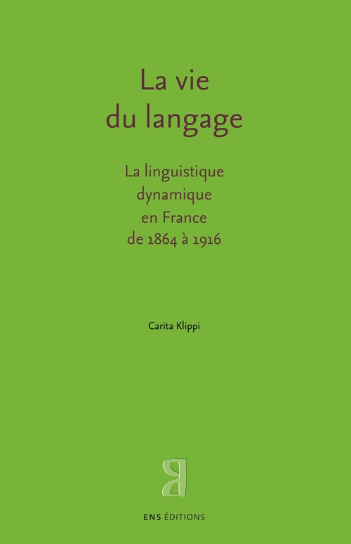 Couverture ebook de La vie du langage, de Carita Klippi