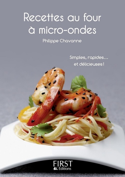 Couverture ebook de Le petit livre de recettes au four à micro-ondes, de Philippe Chavanne