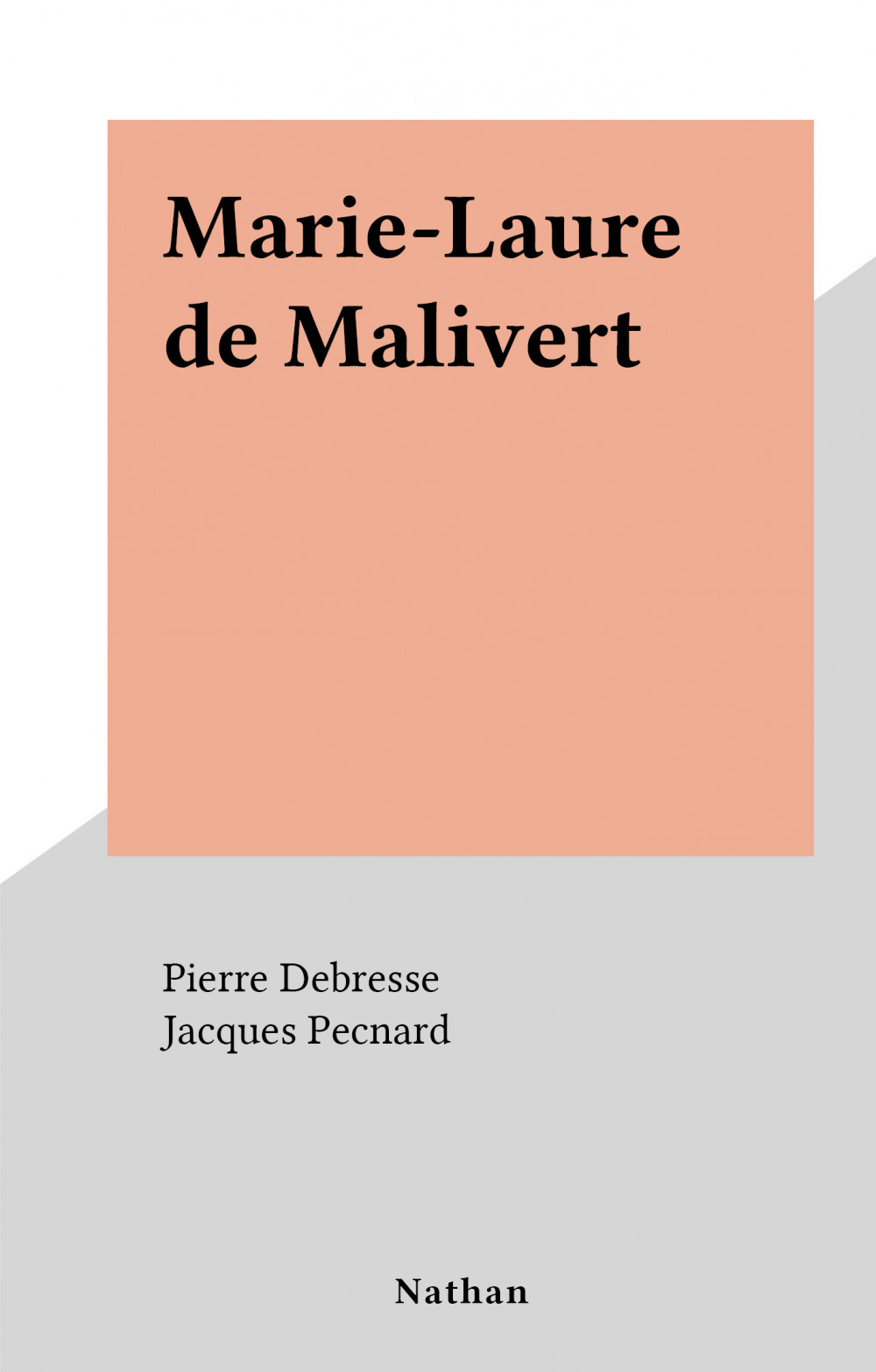 Couverture ebook de Marie-Laure de Malivert, de Pierre Debresse