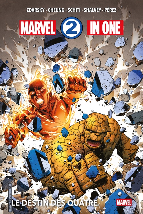 ebook cover of Marvel 2-In-One : Le destin des Quatre, by Chip Zdarsky