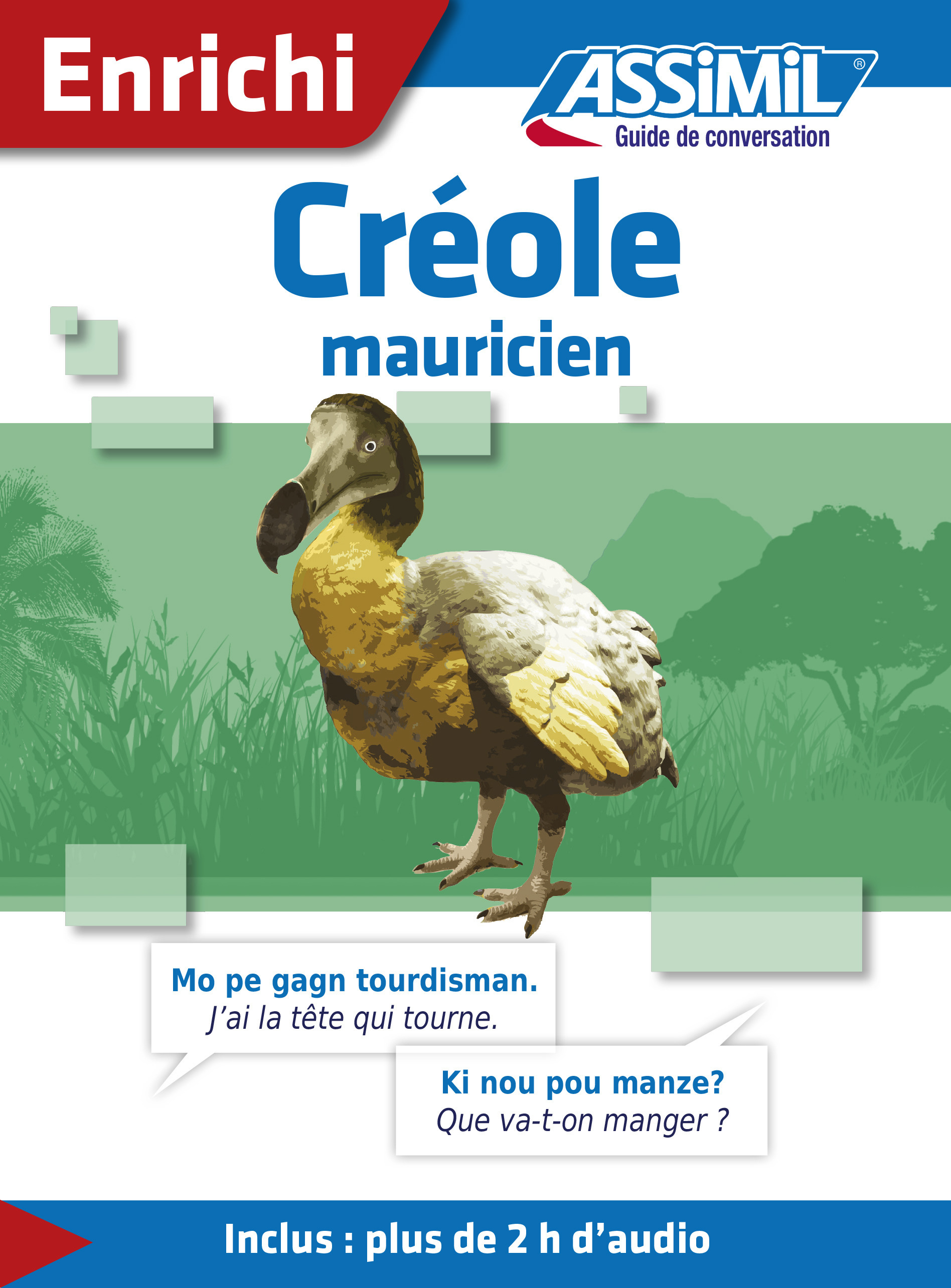 Couverture ebook de Créole mauricien, de Arnaud Carpooran