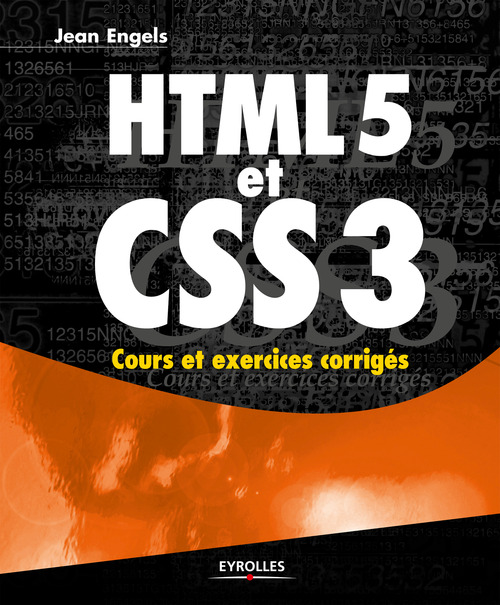ebook cover of HTML5 et CSS3, by Engels Jean