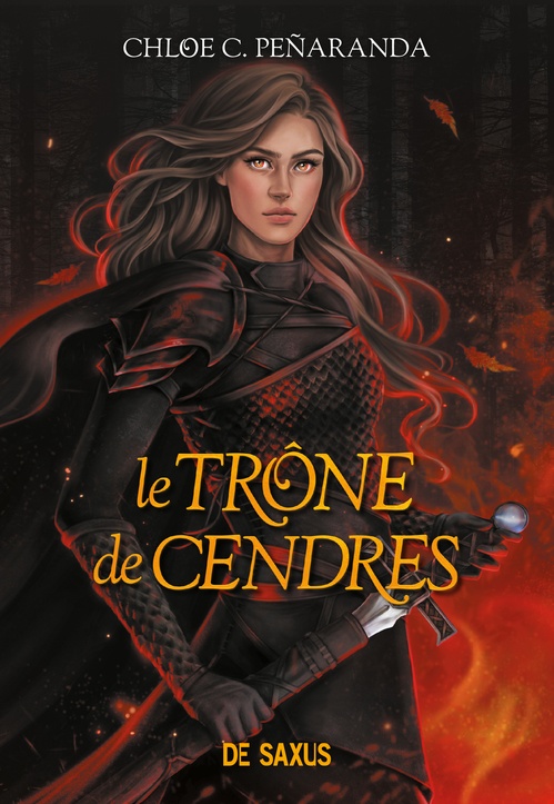 ebook cover of Les Héritiers d'Ungardia - Tome 03 Le Trône de cendres (e-book), by Chloe C. Penaranda