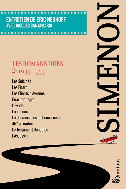 Couverture ebook de Les Romans durs Tome 2 - 1934-1937, de Georges Simenon