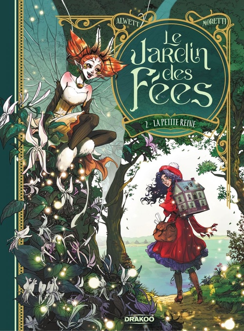 Couverture ebook de Le Jardin des fées - Volume 2 - La Petite Reine, de Audrey Alwett, Nora Moretti