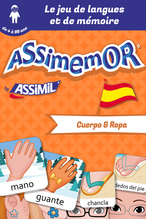 ebook cover of Assimemor - Mes premiers mots espagnols : Cuerpo y Ropa, by Celadon, Lea Fabre