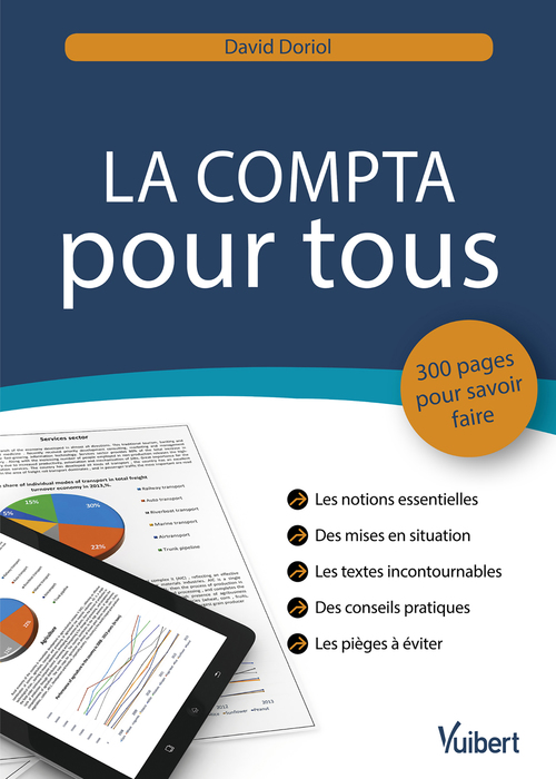 Couverture ebook de La compta pour tous, de David Doriol