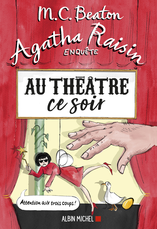 Couverture ebook de Agatha Raisin enquête 25 - Au théâtre ce soir, de M. C. Beaton