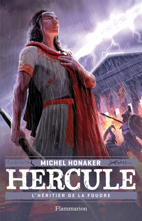 Couverture ebook de Hercule (Tome 1) - L'Héritier de la foudre, de Michel Honaker