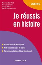 ebook cover of Je réussis en histoire, by Raflik, Berthod, Pernot