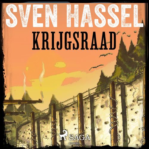 audiobook cover of Krijgsraad, by Sven Hassel