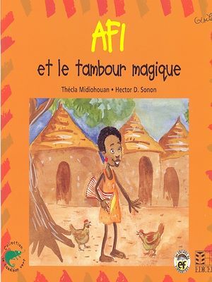ebook cover of Afi et le tambour magique, by Théda Midiohouan