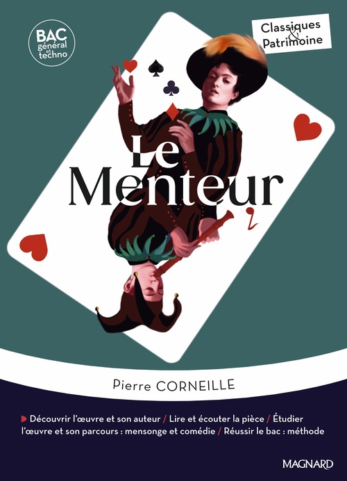 ebook cover of Le Menteur - Bac Français 1re 2026 - Classiques et Patrimoine, by Pierre Corneille