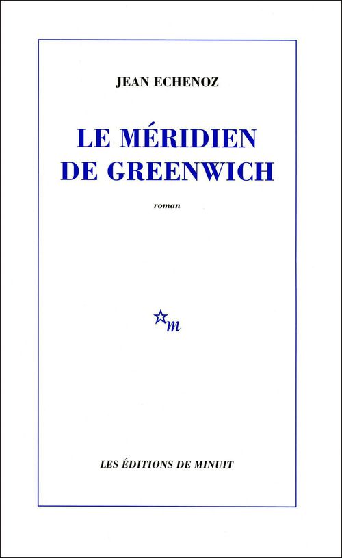 ebook cover of Le Méridien de Greenwich, by Jean Echenoz