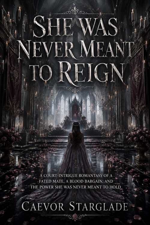 Couverture ebook de She Was Never Meant to Reign, de Caevor Starglade