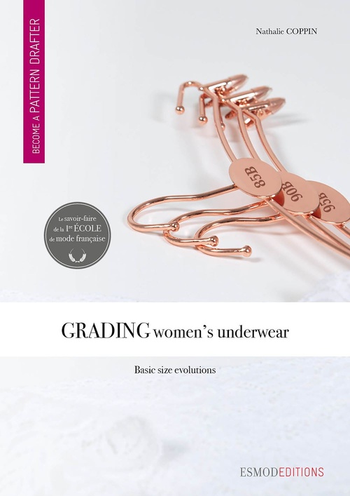 Couverture ebook de Grading women's underwear, de Nathalie Coppin