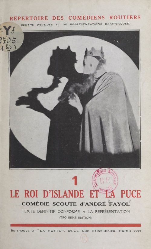 Couverture ebook de Le roi d'Islande et la puce, de Andre Fayol