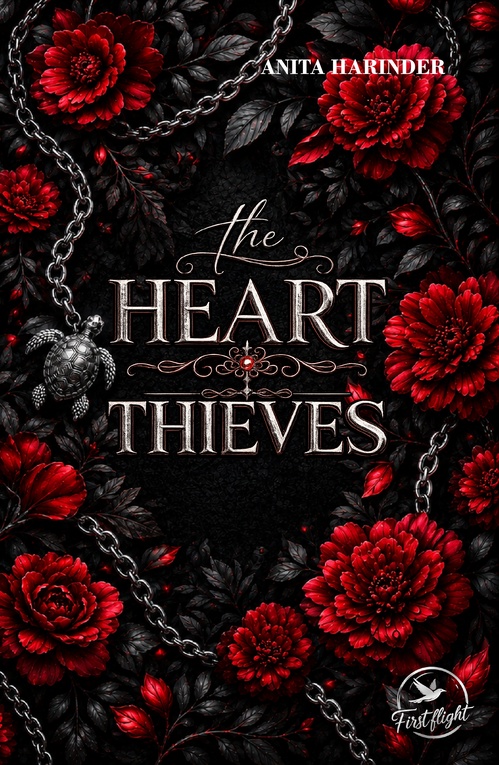 ebook cover of The heart thieves, by Anita Harinder