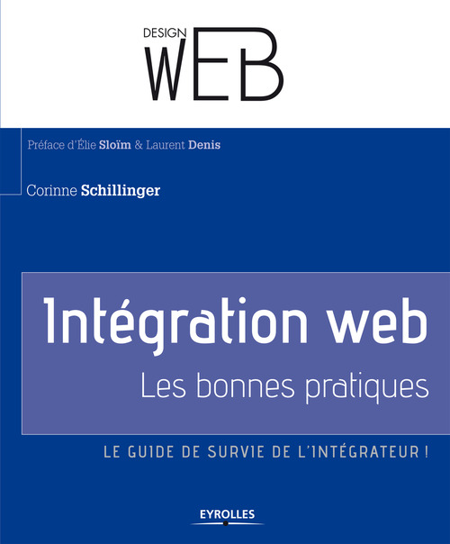 Couverture ebook de Intégration web - Les bonnes pratiques, de Corinne Schillinger