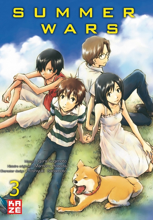 Couverture ebook de Summer Wars T03, de Iqura Sugimoto