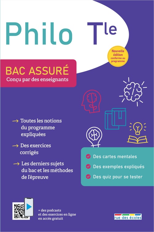 ebook cover of Bac assuré : Philosophie - Terminale, by Collectif