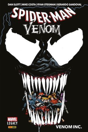 Couverture ebook de Spider-Man/Venom Legacy: Venom Inc., de Dan Slott, Mike Costa
