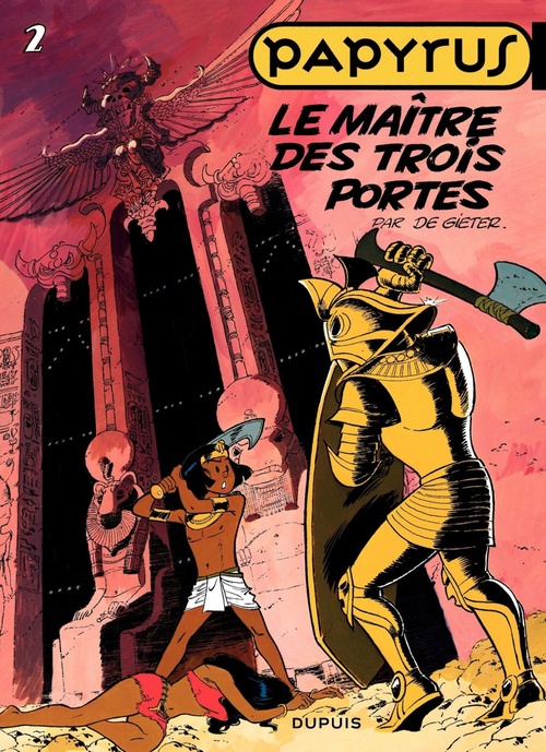 ebook cover of Papyrus - Tome 2 - Le maître des Trois Portes, by Lucien De gieter