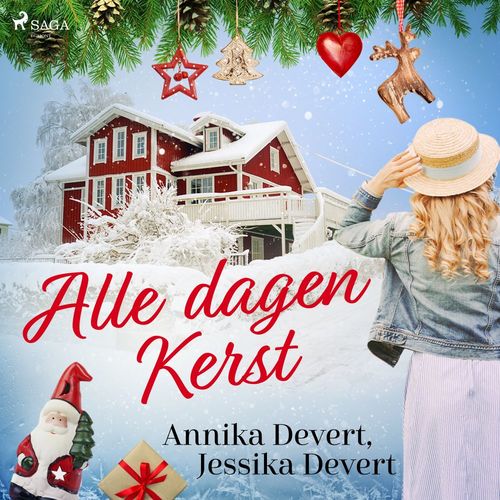 audiobook cover of Alle dagen kerst, by Annika Devert, Jessika Devert