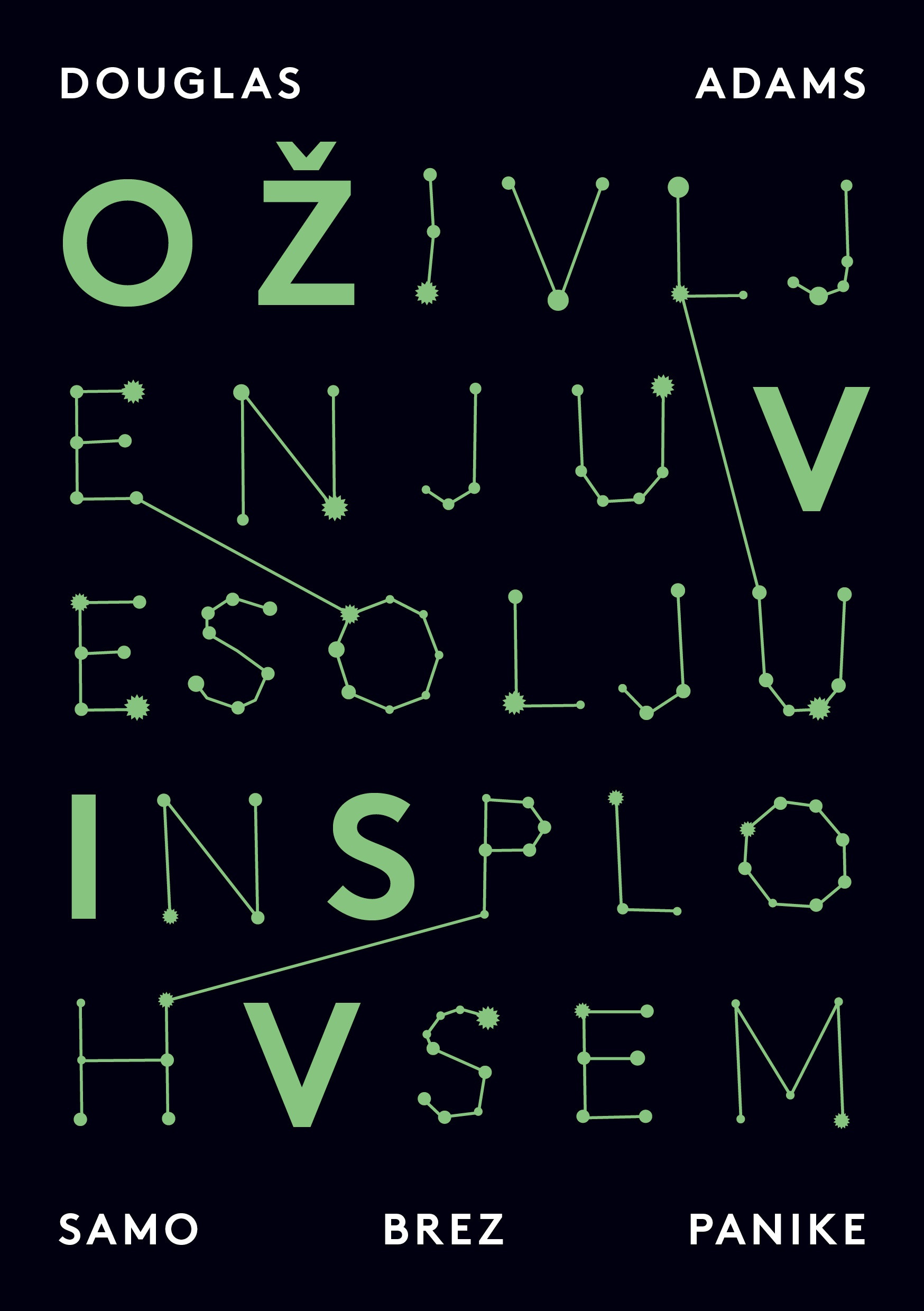 ebook cover of O Zivljenju, Vesolju in sploh Vsem, by Douglas Adams