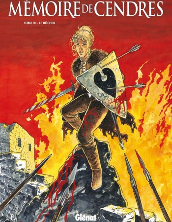 ebook cover of Mémoire de cendres - Tome 10, by Philippe Jarbinet