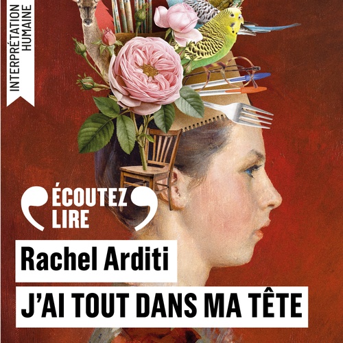 Couverture audiobook de J'ai tout dans ma tête, de Rachel Arditi
