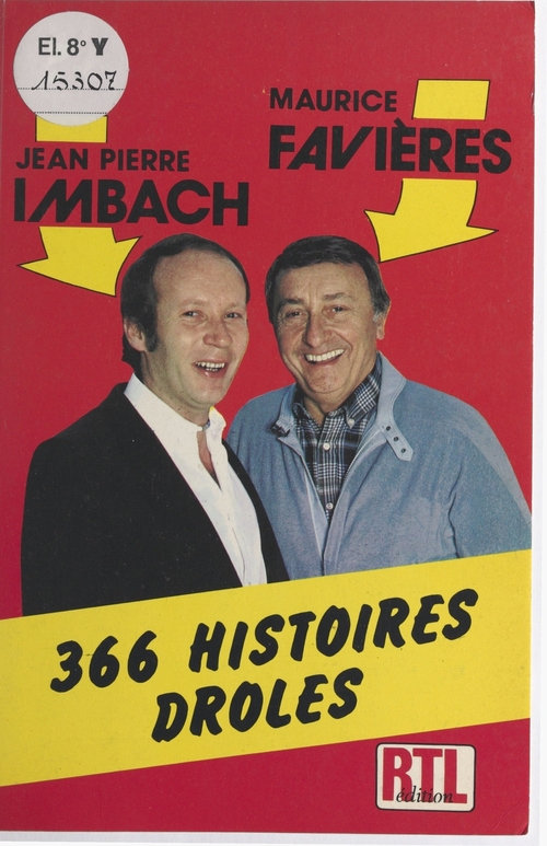 Couverture ebook de 366 histoires drôles, de Jean-Pierre Imbach, Maurice Favieres