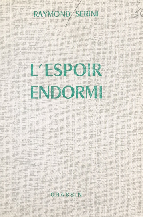 ebook cover of L'espoir endormi, by Raymond Serini