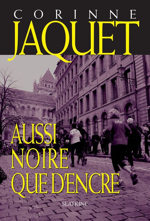 ebook cover of Aussi noire que d'encre, by Jaquet Corinne