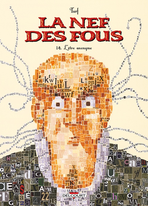Couverture ebook de La Nef des fous T14 - L'Être anonyme, de Turf