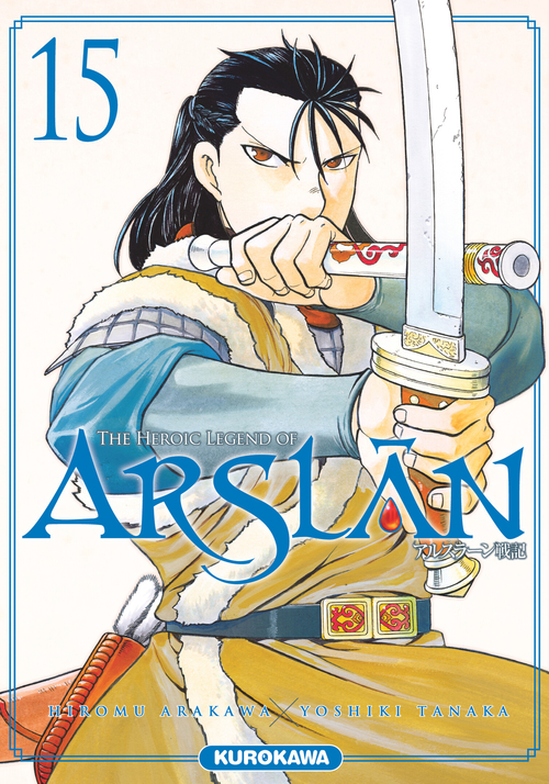 Couverture ebook de Arslân - Tome 15, de Hiromu Arakawa, Yoshiki Tanaka