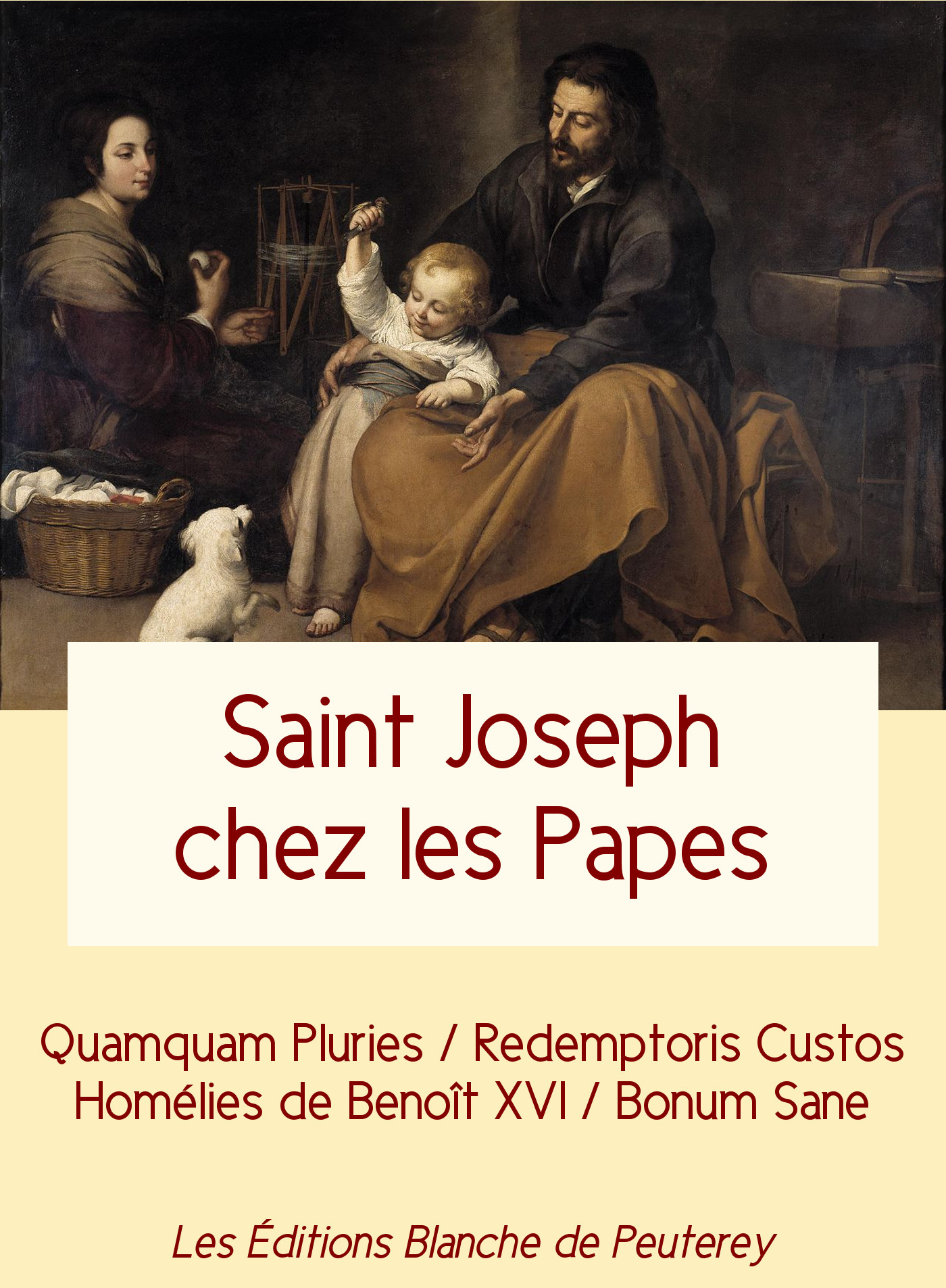 Couverture ebook de Saint Joseph chez les Papes, de Benoît XVI