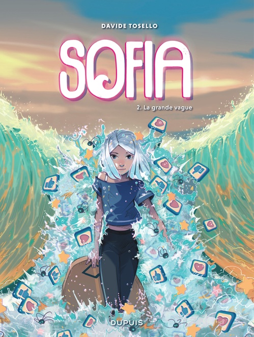 Couverture ebook de Sofia - Tome 2 - La grande vague, de Davide Tosello
