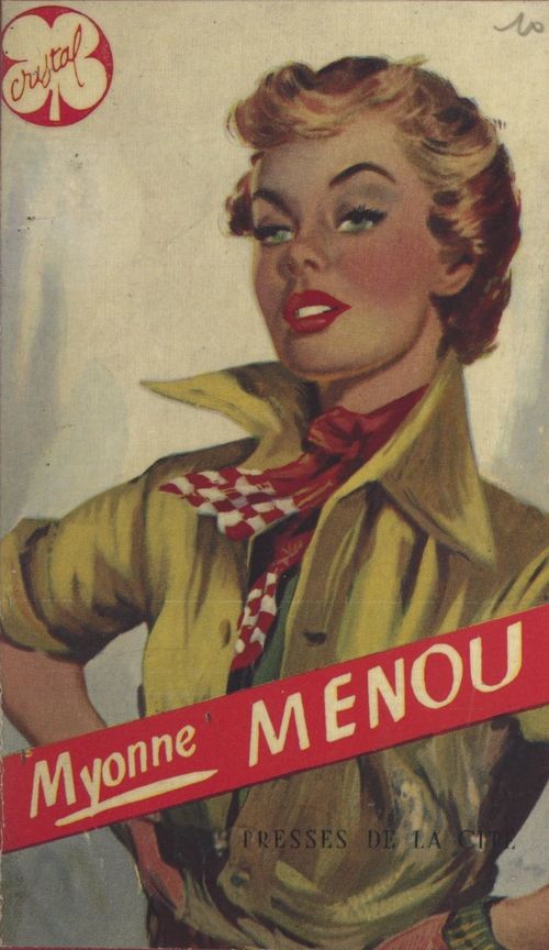 Couverture ebook de Menou jeune fille, de Myonne