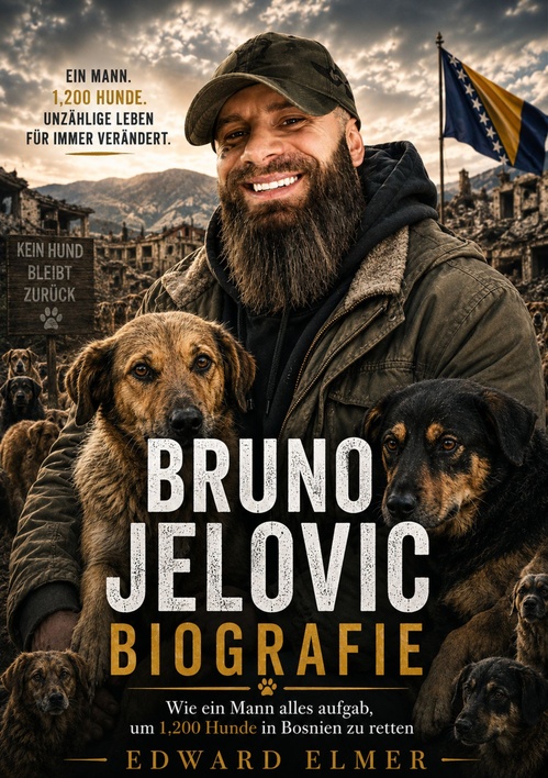 ebook cover of Bruno Jelovic Biografie, by Edward Elmer