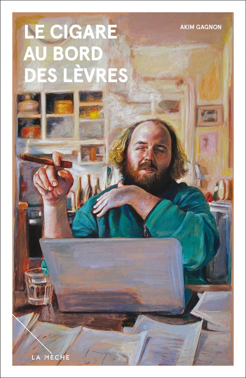 Couverture ebook de Le cigare au bord des lèvres, de Akim Gagnon